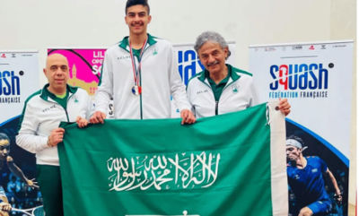 محمد آل نصفان يحقق لقب بطولة فرنسا الدولية للإسكواش
