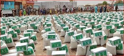 «سلمان الإغاثي» يوزع 400 سلة غذائية في مدينة لوكوسا بجمهورية بنين