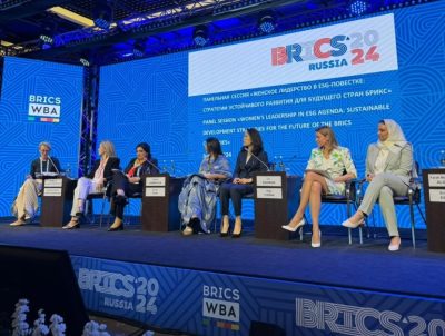 الغريب تستعرض تجربة السعودية في تعزيز القيم البيئية بمنتدى “سيدات بريكس”