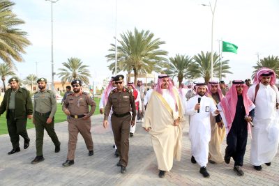 محافظ وادي الدواسر يدشن فعالية ” كشتة “