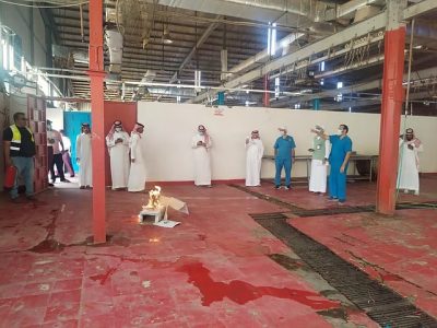 “بيئة العاصمة المقدسة” تُنفِّذ فرضية إخلاء بمسلخ المعيصم استعدادًا لموسم حج ١٤٤٦هــ