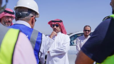 رئيس المؤسسة العامة للري يتفقد مشاريع المؤسسة في منطقة المدينة المنورة ومنطقة الباحة