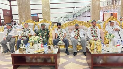 قادة كشافة مكة المكرمة يحتفلون بالمتقاعدين