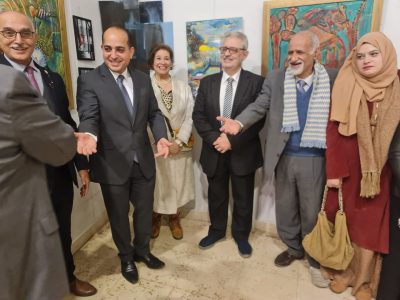 الكسار يشارك بمعرض الفن من أجل التنمية المستدامة بدار الأوبرا المصرية