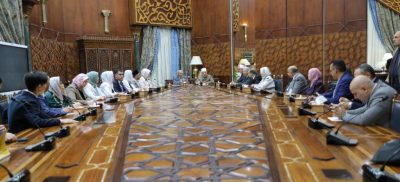 شيخ الأزهر يستقبل وفدًا أوزباكستانيًّا لمناقشة قضايا المرأة والأسرة في الإسلام