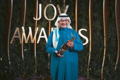  “حسنين” يفوز بجائزة صنّاع الترفيه في حفل “جوي أوورد”