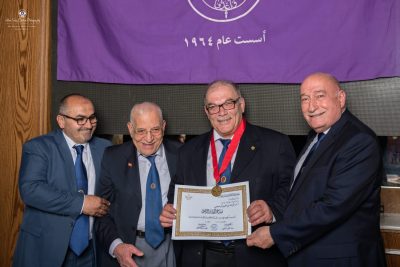 رئيس رواد الكشاف المسلم “فليفل” يكرم عدد من رواد الكشافة