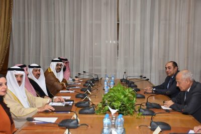 رئيس مجلس النواب البحريني يلتقي الأمين العام لجامعة الدول العربية
