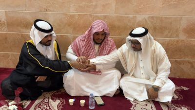 عضو مكتب رواد الكشافة بمكة (عبدالمجيد سعيد) يحتفل بعقد قران ابنته
