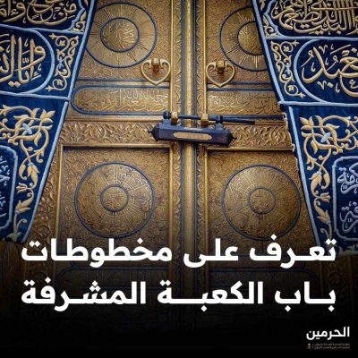 عين على الحرم  ” باب الكعبة المشرفة “