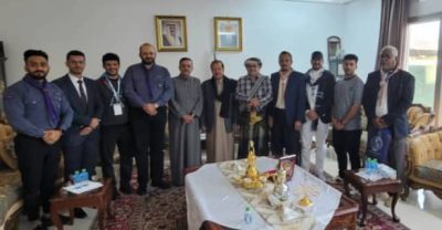 الكشافة اليمنية تكرم سفير اليمن بن سفاع بدولة الكويت