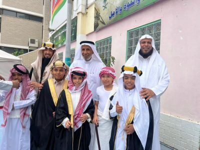 مدرسة الفلاح الابتدائية تحتفي بيوم التأسيس في أجواء وطنية مميزة
