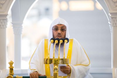 فضيلة الشيخ الدكتور ⁧‫أسامة خياط‬⁩ مشرفاً على برنامج تعظيم السنة روايةً ودرايةً بالمسجد الحرام