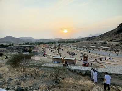 صحيفة “شاهد الآن” الإلكترونية في جولة خاصة بمشروع “خاصرة عين زبيدة” بين عرفة ومزدلفة