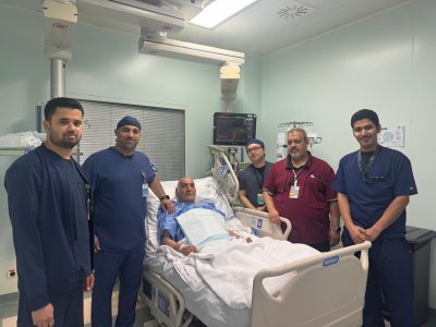 فريق القسطرة بمدينة الملك عبدالله الطبية يُنقذ حاجًّا إيرانيًّا من جلطة قلبية حادة في 78 دقيقة