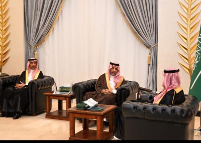 محافظ الطائف يلتقي وكيل وزارة البلديات للأنظمة والشؤون القانونية