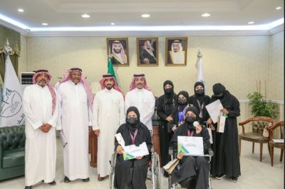 أمين الطائف يكرّم نادي ذوي الإعاقة لمستواهم المتميز في بطولة الكرة الطائرة من الجلوس للسيدات