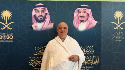 أحد ضيوف “خادم الحرمين من الأوروغواي” في حجته الأولى