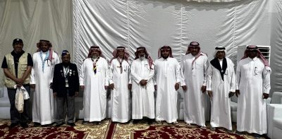 رواد كشافة الرياض يزورون مخيم استقبال الحجاج بطريق مكة ويشاركون في الخدمة التطوعية