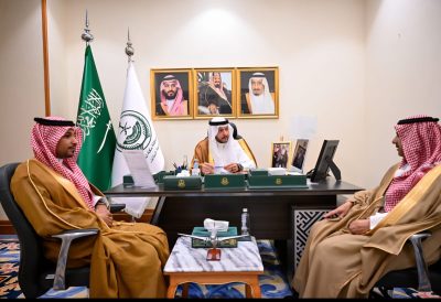 محافظ الطائف يستقبل مدير مكتب وزارة الرياضة في المحافظة