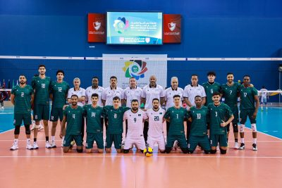 اخضر الطائرة يتعثر امام قطر في بطولة غرب اسيا