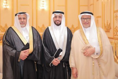 محمد أبو حميدي يحتفل بزواج ابنه ثامر