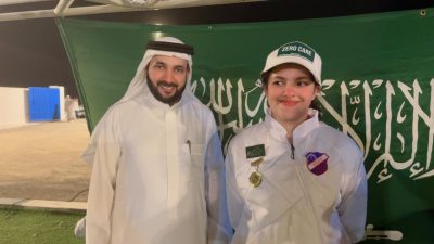 ملاك محمد ناصر.. نجمة شابة تصنع اسمها في عالم سلاح المبارزة