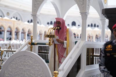 ملخص خطبة الجمعة  اليوم 1447/2/28هـ من المسجد الحرام