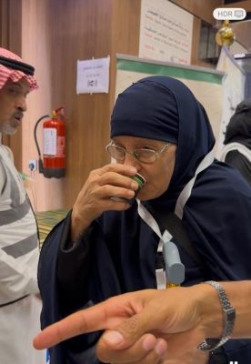 استقبال مميز لمعتمرين مصر القادمين من المدينة المنورة إلى مكة المكرمة لأداء مناسك العمرة لأول مرة