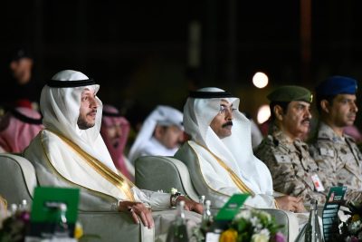 الأمير سعود بن نهار يشهد احتفال أهالي الطائف باليوم الوطني السعودي الـ 95
