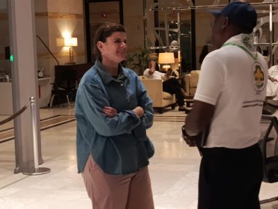 في صيد الكاميرا (آنا ريدريغز)  تفاعل ودّي وروح قيادية في قلب المؤتمر الكشفي العربي