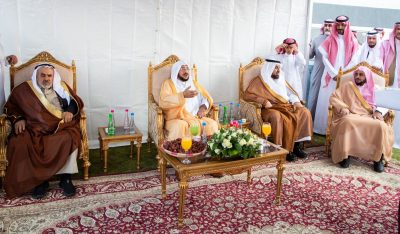 وزير الشؤون الإسلامية يشرف حفل الاستقبال الذي اقامه فرع الوزارة بمنطقة الباحة
