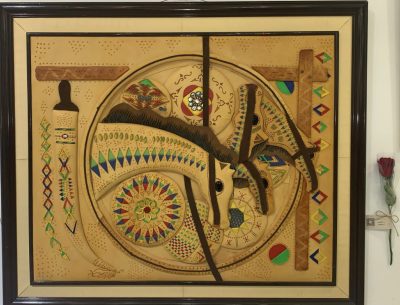 أصالة خيل للتشكيلية نها زمزمي