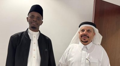 مفتي رواندا (يغايا)يزور رجل الأعمال مبارك السلمي في مكة المكرمة