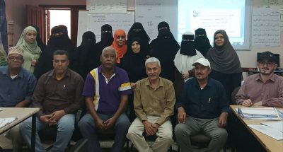 إختتام الدورة التدريبية للتطوير والمنح المدرسية التشغيلية لمدرستي المحلوي وخولة بنت الأزور في عدن