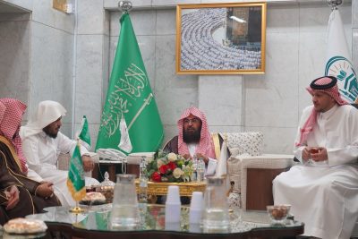 معالي رئيس الشؤون الدينية يستقبل منسوبي وكالة الدعوية والارشادية