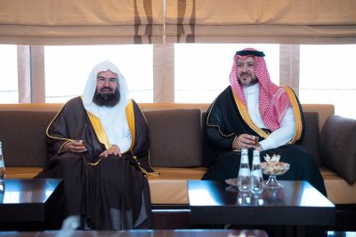 معالي رئيس الشؤون الدينية يزور الجامعة السعودية الإلكترونية