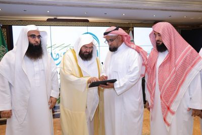 معالي رئيس الشؤون الدينية بالمسجد الحرام والمسجد النبوي يقف على استعدادات الرئاسة بالمسجد النبوي