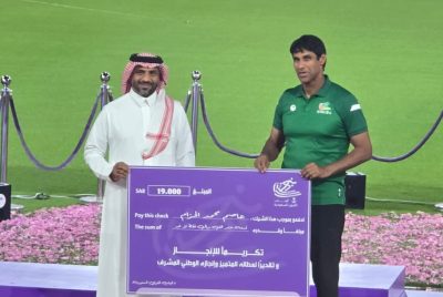 اتحاد العاب القوى يُكرّم “أسطورة التدريب” عاصم آل حزام على جهوده في تأهيل نجوم أم الألعاب السعودية
