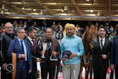 مربط دبي يجدد عهده مع المركز الأول في بطولة العالم بباريس