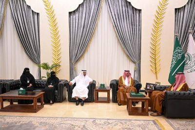 محافظ الطائف يستقبل مدير عام الهيئة العامة للولاية على أملاك القاصرين بمنطقة مكة المكرمة