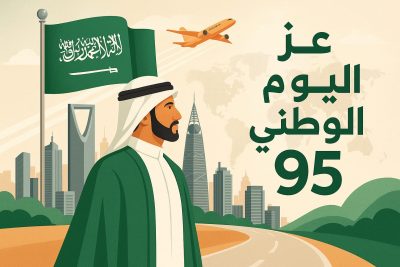 فرحة وطن ومواطن في اليوم الوطني الـ95