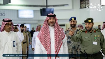 رئيس “موانئ” يتفقد استعدادات ميناء جدة الإسلامي لاستقبال ضيوف الرحمن