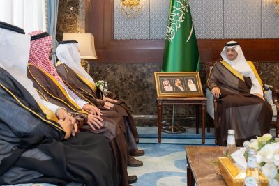 سمو محافظ الأحساء يستقبل رئيس القطاع الشرقي بشركة المياه الوطنية