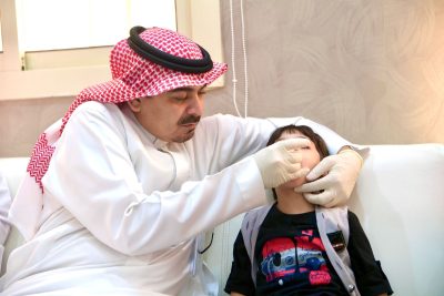 تجمع مكة المكرمة الصحي يدشن الحملة الوطنية للتطعيم ضد شلل الأطفال