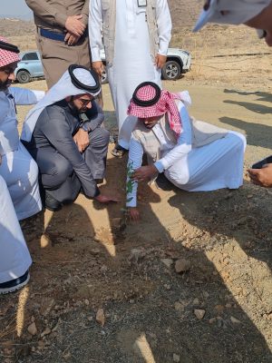 تفعيل مبادرة تشجير متنزه السدر بالمجاردة ضمن موسم التشجير الوطني 2025 – 2026م