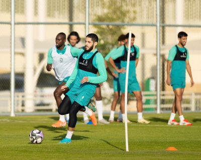 الفيحاء يجري مرانه الرئيس استعداداً لمواجهة الإتفاق