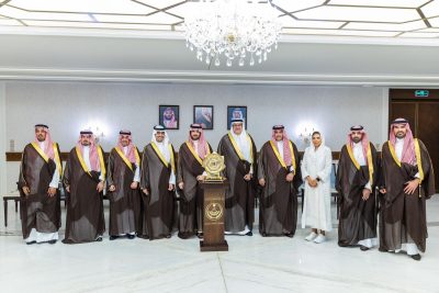 نائب أمير الشرقية يستقبل رئيس وأعضاء نادي القادسية