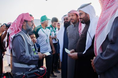 برعاية سمو محافظ الأحساء وكيل المحافظة يشهد فعالية “أنثر أثر في مسيرة الأصفر”