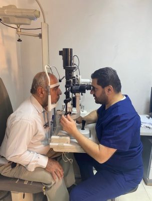 إجراء 935 عملية ماء أبيض في مدينة ديرالزور ضمن الحملة الطبية في سوريا